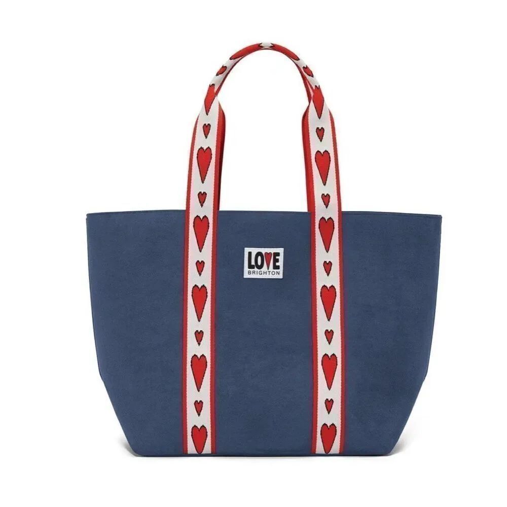 Brighton Love Velveteen Tote